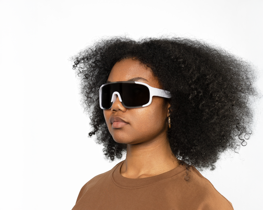 Always! Bikers sunglasses (white frame)