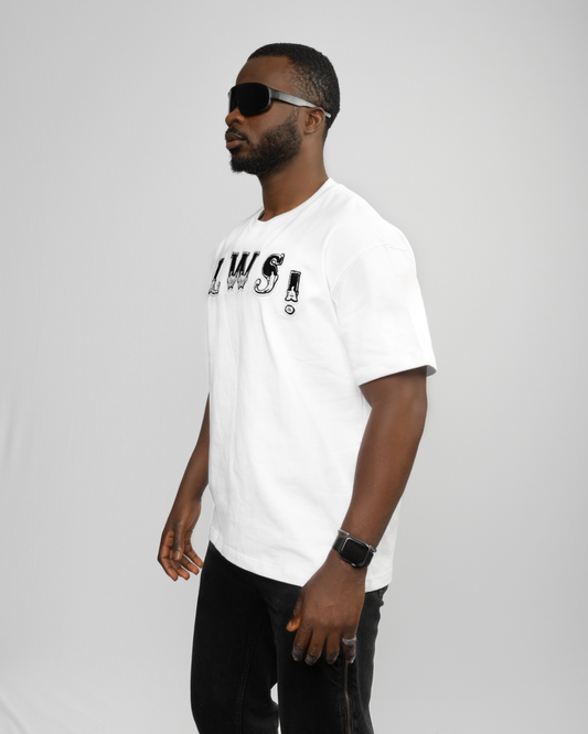 Always! Patch bonded Tshirt [white]