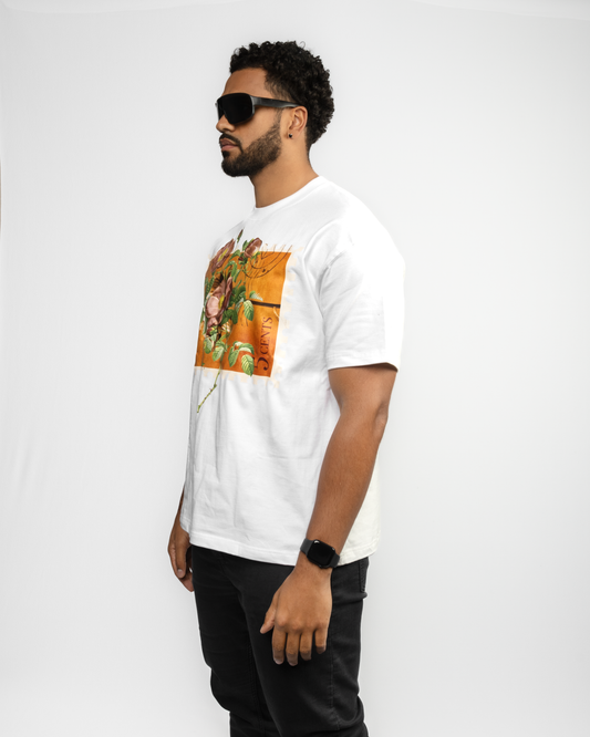 Always! Floral Tshirt [white]